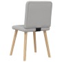 Sillas de comedor 2 uds tela gris nube de , Sillas de comedor - Ref: Foro24-4101153, Precio: 103,24 €, Descuento: %