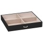 Joyero de 4 niveles con espejo y cerradura 22,5x17,5x16,5 cm de , Soportes para joyería - Ref: Foro24-4103561, Precio: 35,74 ...