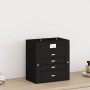 Joyero de 5 niveles con espejo y cerradura negro de , Soportes para joyería - Ref: Foro24-4103563, Precio: 57,32 €, Descuento: %