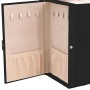 Joyero de 5 niveles con espejo y cerradura negro de , Soportes para joyería - Ref: Foro24-4103563, Precio: 57,32 €, Descuento: %