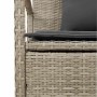 Banco de jardín con almacenaje y cojín gris claro de , Bancos de jardín - Ref: Foro24-4104216, Precio: 208,27 €, Descuento: %