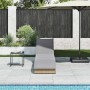Tumbona plegable con cojín y espacio beige ratán sintético de , Tumbonas - Ref: Foro24-4104223, Precio: 247,76 €, Descuento: %