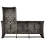 Sofá de jardín reclinable con cojines en forma de L gris de , Sofás de exterior - Ref: Foro24-4108240, Precio: 357,01 €, Desc...