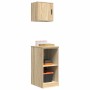 Armarios 2 uds para garaje madera de ingeniería roble sonoma de , Armarios industriales - Ref: Foro24-3328271, Precio: 81,58 ...