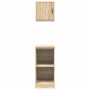 Armarios 2 uds para garaje madera de ingeniería roble sonoma de , Armarios industriales - Ref: Foro24-3328271, Precio: 81,58 ...