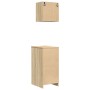 Armarios 2 uds para garaje madera de ingeniería roble sonoma de , Armarios industriales - Ref: Foro24-3328271, Precio: 81,58 ...