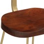 Taburetes de barra 2 uds 49x43x88 cm madera maciza de mango de , Taburetes de cocina - Ref: Foro24-4013519, Precio: 136,03 €,...