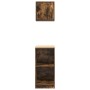 Armarios 2 uds para garaje madera ingeniería roble ahumado de , Armarios industriales - Ref: Foro24-3328273, Precio: 79,70 €,...
