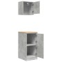 Armarios 2 uds para garaje madera de ingeniería ris hormigón de , Armarios industriales - Ref: Foro24-3328299, Precio: 86,27 ...