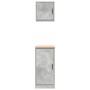 Armarios 2 uds para garaje madera de ingeniería ris hormigón de , Armarios industriales - Ref: Foro24-3328299, Precio: 86,27 ...