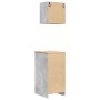 Armarios 2 uds para garaje madera de ingeniería ris hormigón de , Armarios industriales - Ref: Foro24-3328299, Precio: 86,27 ...