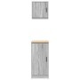 Armarios 2 uds para garaje madera ingeniería gris sonoma de , Armarios industriales - Ref: Foro24-3328301, Precio: 87,02 €, D...