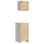 Armarios 2 uds para garaje madera ingeniería gris sonoma de , Armarios industriales - Ref: Foro24-3328301, Precio: 87,02 €, D...