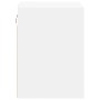 Armario de pared para garaje madera de ingeniería blanco de , Armarios industriales - Ref: Foro24-860607, Precio: 26,44 €, De...