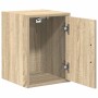 Armario de pared para garaje madera de ingeniería roble sonoma de , Armarios industriales - Ref: Foro24-860611, Precio: 27,32...