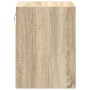 Armario de pared para garaje madera de ingeniería roble sonoma de , Armarios industriales - Ref: Foro24-860611, Precio: 27,32...