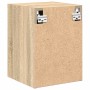Armario de pared para garaje madera de ingeniería roble sonoma de , Armarios industriales - Ref: Foro24-860611, Precio: 27,32...