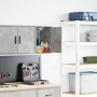 Armario de pared para garaje madera de ingeniería gris hormigón de , Armarios industriales - Ref: Foro24-860613, Precio: 29,4...