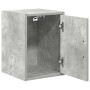 Armario de pared para garaje madera de ingeniería gris hormigón de , Armarios industriales - Ref: Foro24-860613, Precio: 29,4...