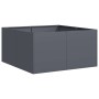 Jardinera de acero laminado en frío antracita 80x80x40 cm de , Maceteros y jardineras - Ref: Foro24-860740, Precio: 79,34 €, ...