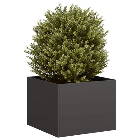 Jardinera acero negro 40x40x30 cm de , Maceteros y jardineras - Ref: Foro24-860794, Precio: 45,56 €, Descuento: %