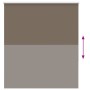 Estor Enrollable Opaco Color Café 140x150 cm Tela Ancho 136,6cm de , Persianas y estores - Ref: Foro24-4011006, Precio: 27,59...
