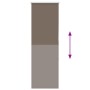 Estor Enrollable Opaco Color Café 40x175 cm Tela Ancho 35,7cm de , Persianas y estores - Ref: Foro24-4011012, Precio: 21,21 €...