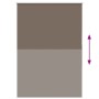 Estor Enrollable Opaco Color Café 115x175 cm Tela Ancho 110,7cm de , Persianas y estores - Ref: Foro24-4011027, Precio: 23,30...