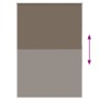 Estor Enrollable Opaco Color Café 90x130 cm Tela Ancho 85,7cm de , Persianas y estores - Ref: Foro24-4010970, Precio: 24,21 €...