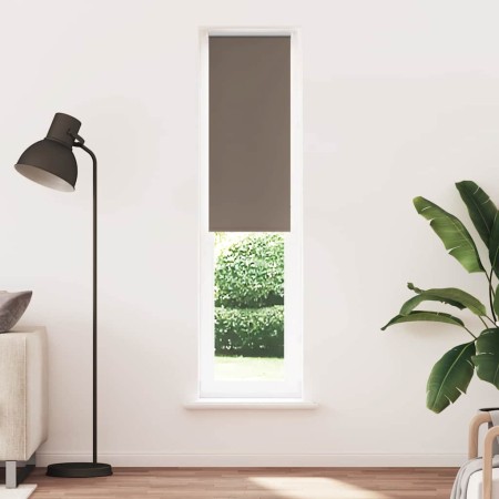 Estor Enrollable Opaco Color Café 40x210 cm Tela Ancho 35,7cm de , Persianas y estores - Ref: Foro24-4011038, Precio: 17,84 €...