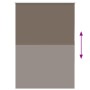 Estor Enrollable Opaco Color Café 105x175 cm Tela Ancho 100,7cm de , Persianas y estores - Ref: Foro24-4011025, Precio: 23,75...