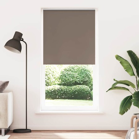 Estor Enrollable Opaco Color Café 110x210cm Tela Ancho 105,7cm de , Persianas y estores - Ref: Foro24-4011052, Precio: 24,13 ...