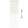 Estor Enrollable Opaco Blanco Roto 55x130cm Tela Ancho 50,7cm de , Persianas y estores - Ref: Foro24-4011613, Precio: 19,95 €...
