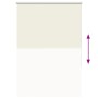 Estor Enrollable Opaco Blanco Roto 110x130cm Tela Ancho 105,7cm de , Persianas y estores - Ref: Foro24-4011624, Precio: 26,61...