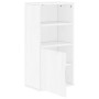 Mueble auxiliar ODDA blanco 40x24x79 cm madera maciza de pino de , Aparadores - Ref: Foro24-4103596, Precio: 58,47 €, Descuen...