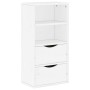 Mueble auxiliar con cajones ODDA blanco 40x24x79 cm madera pino de , Aparadores - Ref: Foro24-4103594, Precio: 64,40 €, Descu...