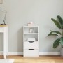 Mueble auxiliar con cajones ODDA blanco 40x24x79 cm madera pino de , Aparadores - Ref: Foro24-4103594, Precio: 64,40 €, Descu...