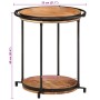 Mesa auxiliar madera maciza de acacia Ø55x60 cm de , Mesas auxiliares - Ref: Foro24-4013512, Precio: 74,60 €, Descuento: %