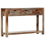 Mesa consola con 3 cajones madera maciza acacia 120x30x75cm en Mesas auxiliares | Comprar online en Foru.es