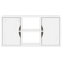 Mueble de TV ODDA madera maciza de pino blanco 79x24x40 cm de , Muebles TV - Ref: Foro24-4103604, Precio: 62,04 €, Descuento: %