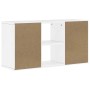 Mueble de TV ODDA madera maciza de pino blanco 79x24x40 cm de , Muebles TV - Ref: Foro24-4103604, Precio: 62,04 €, Descuento: %