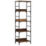 Estantería de madera ingeniería madera envejecida 50x33x153 cm de , Librerías y estanterías - Ref: Foro24-857468, Precio: 73,...