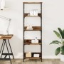 Estantería de madera ingeniería madera envejecida 50x33x153 cm de , Librerías y estanterías - Ref: Foro24-857468, Precio: 73,...