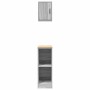 Armarios 2 uds para garaje madera ingeniería gris sonoma de , Armarios industriales - Ref: Foro24-3328265, Precio: 69,79 €, D...