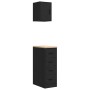 Armarios 2 uds para garaje madera de ingeniería negro de , Armarios industriales - Ref: Foro24-3328315, Precio: 95,26 €, Desc...