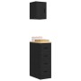 Armarios 2 uds para garaje madera de ingeniería negro de , Armarios industriales - Ref: Foro24-3328315, Precio: 95,26 €, Desc...