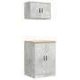 Armarios 2 uds para garaje madera de ingeniería ris hormigón de , Armarios industriales - Ref: Foro24-3328308, Precio: 142,70...