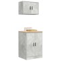 Armarios 2 uds para garaje madera de ingeniería ris hormigón de , Armarios industriales - Ref: Foro24-3328308, Precio: 142,70...