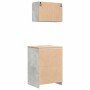Armarios 2 uds para garaje madera de ingeniería ris hormigón de , Armarios industriales - Ref: Foro24-3328308, Precio: 142,70...