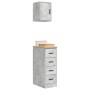 Armarios 2 uds para garaje madera de ingeniería ris hormigón de , Armarios industriales - Ref: Foro24-3328317, Precio: 100,01...